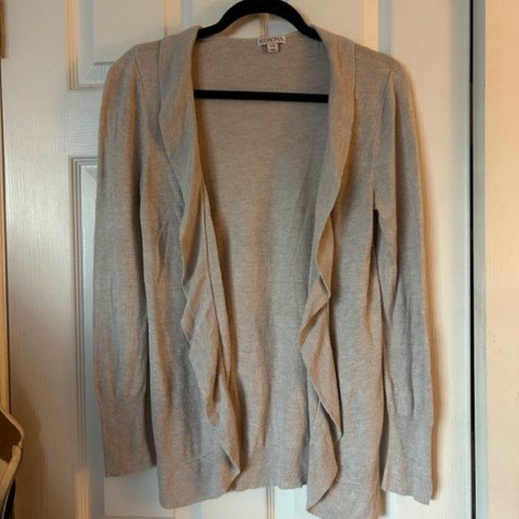 Women's Lightweight Open Front Cardigan Sweater, Size L - Picture 1 of 4